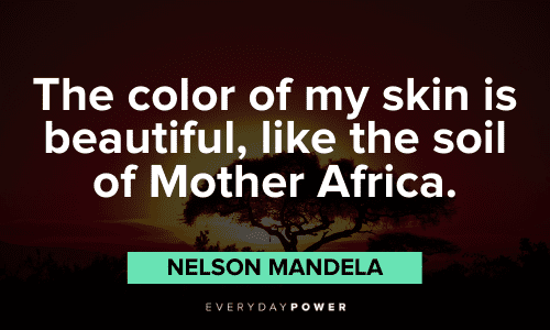 Nelson Mandela Quotes about african