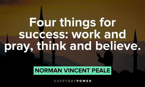 Norman Vincent Peale Quotes About success