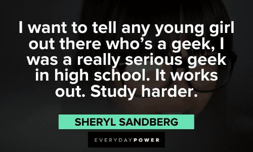 Sheryl Sandberg Quotes to inspire girls