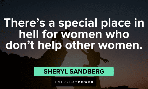 Sheryl Sandberg Quotes about women