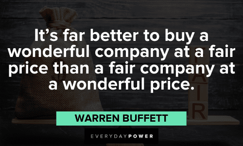 Warren Buffett Quotes about investing