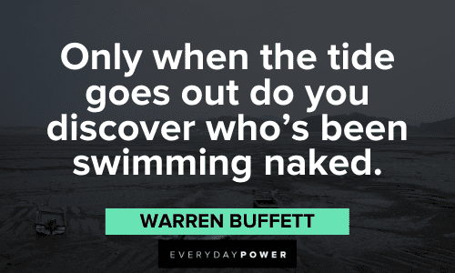 wise Warren Buffett Quotes about discover