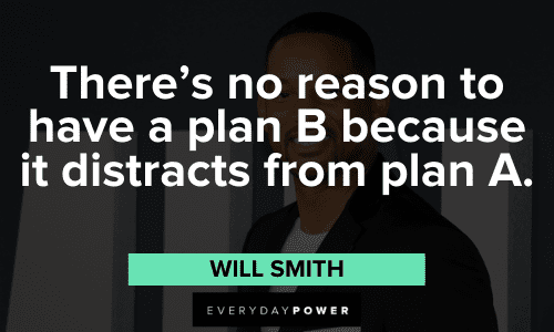 Will Smith Quotes about planning