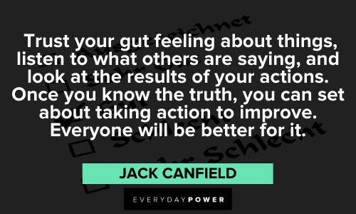 Jack Canfield Quotes about trust