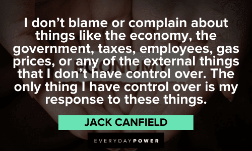 Jack Canfield Quotes about change