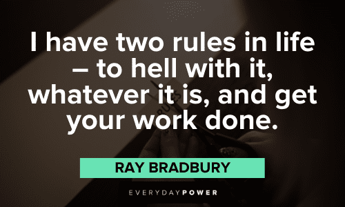 Ray Bradbury Quotes and sayings