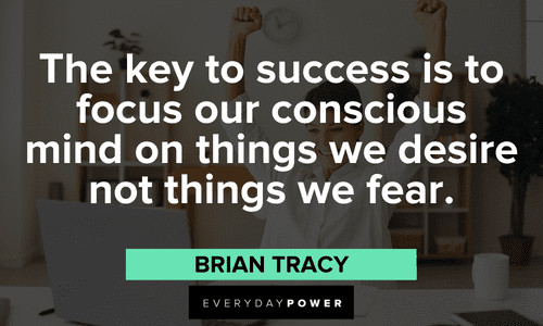 Brian Tracy Quotes about the key to success