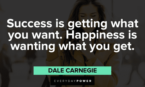 Dale Carnegie Quotes about success