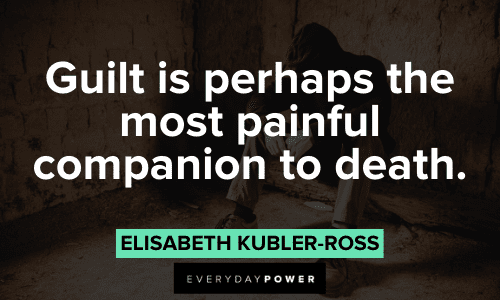 Death Quotes about guilt