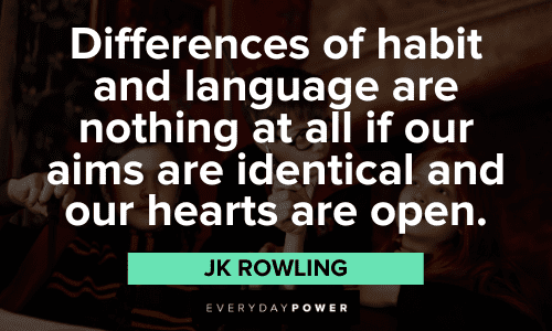 JK Rowling Quotes about habits