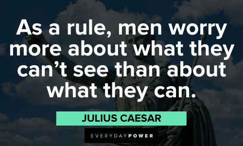 Julius Caesar Quotes about men