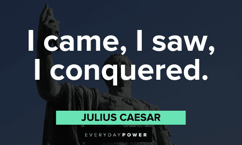 short Julius Caesar Quotes