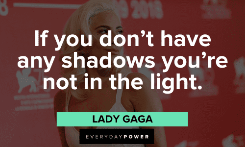 thoughtful Lady Gaga Quotes 