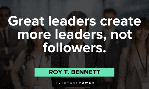 Leadership Quotes about great leaders