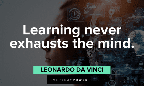 Leonardo Da Vinci Quotes about learning