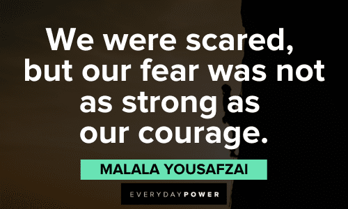 malala quotes on bravery