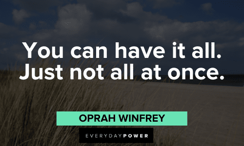 Oprah Winfrey Quotes about success