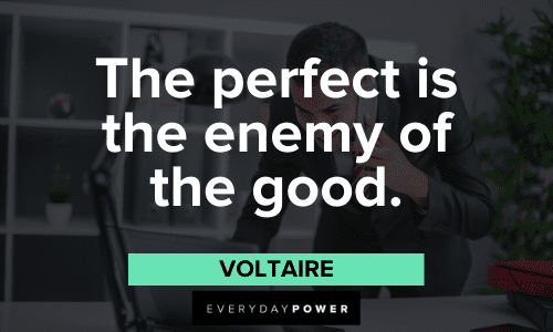 Productivity Quotes about perfection