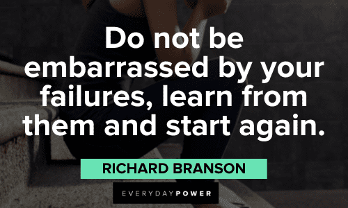 Richard Branson Quotes about failure