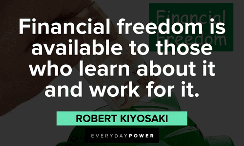 financial freedom quotes robert kiyosaki