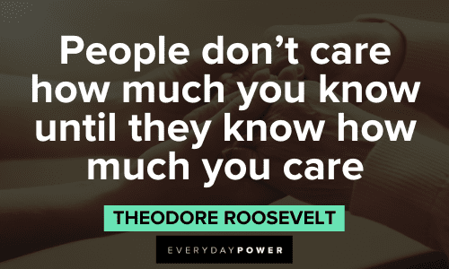 Theodore Roosevelt Quotes about people
