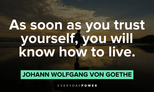 Johann Wolfgang von Goethe Quote: “I love those who yearn for the  impossible.”