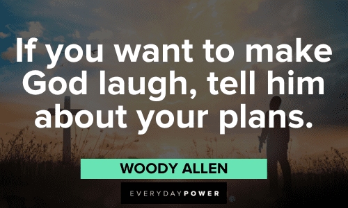 Woody Allen Quotes about god
