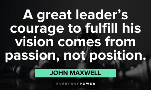 Leadership Quotes about courage