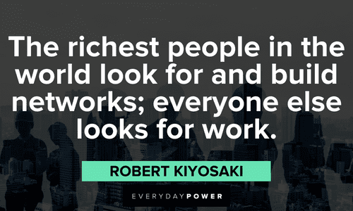 Robert Kiyosaki Quotes about rich people