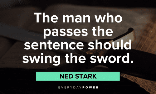 Game of Throne Quotes about swords