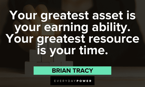 Brian Tracy Quotes about time