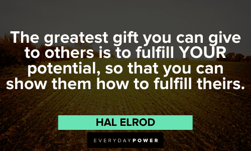 Hal Elrod Quotes about potential 