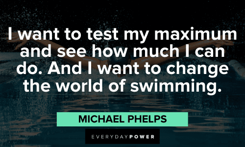 Michael Phelps Quotes about winning