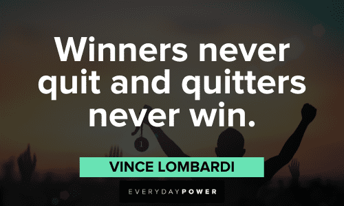 Vince Lombardi Quotes about winners