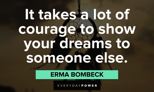 Erma Bombeck Quotes about courage