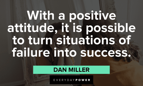 Positive Attitude Quotes about success