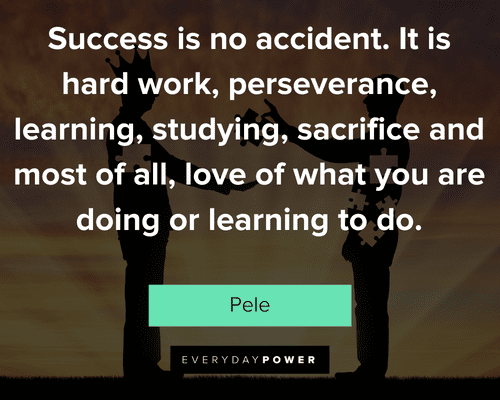 Sacrifice quotes about success