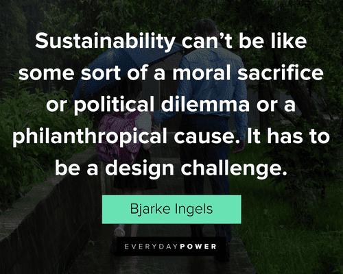 sacrifice quotes about sustainability