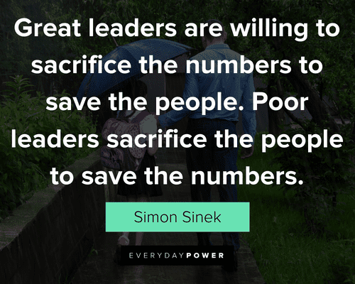 sacrifice quotes for great leaders