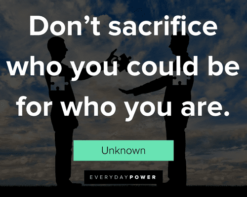 sacrifice quotes that will guide you