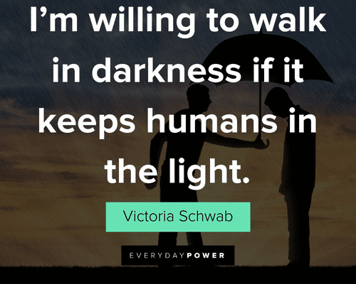 sacrifice quotes to walk in darkness