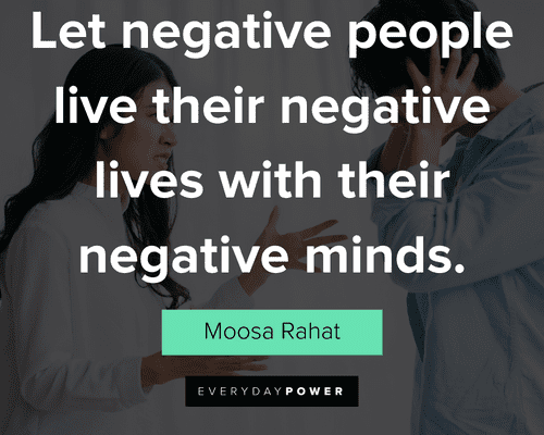 negativity quotes and sayings