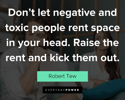 toxic people quotes on rent space in your head