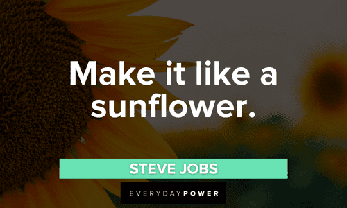 short Sunflower quotes and sayings