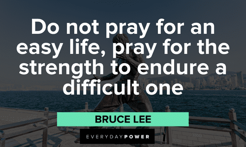 Bruce Lee Quotes about strength