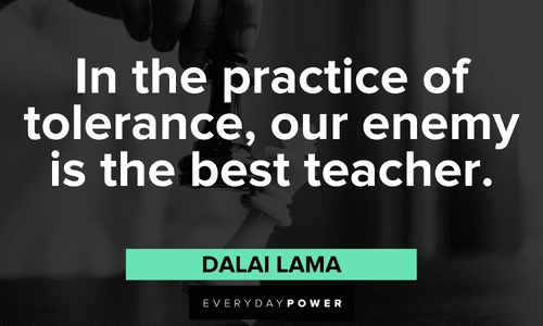 Dalai Lama Quotes about tolerance