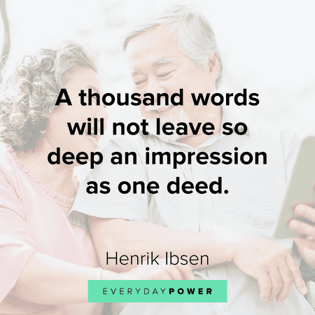 Deep quotes about deeds