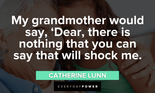 grandmother and Granddaughter quotes