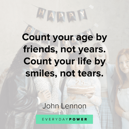 Happy Birthday Quotes about friends