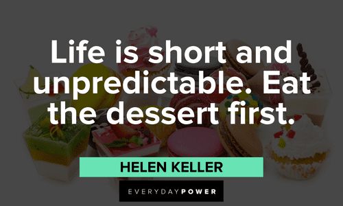 short Helen Keller quotes